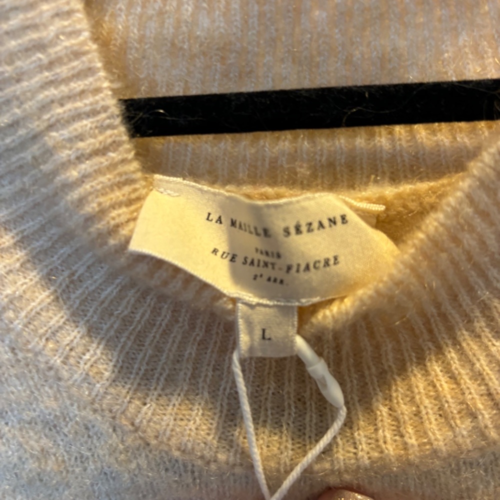 Sezane. L. ENOLA DRESS in Linen. NWT - Picture 3 of 5